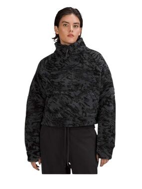 Lululemon Scuba Oversized Fleece Funnel Neck Jacquard – XS/S
